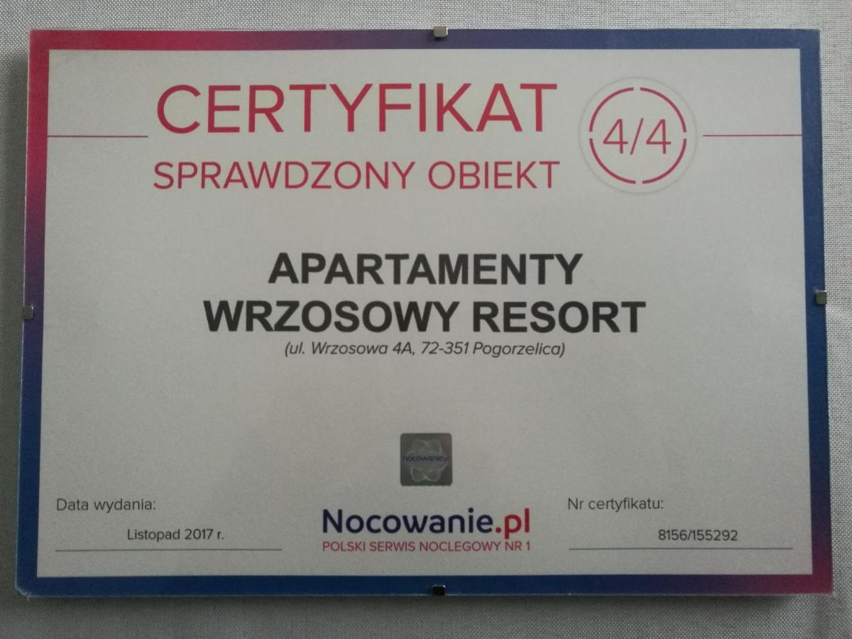 Wrzosowy Resort Pogorzelica Apartament Perlowy Sea&Forest Eksteriør bilde